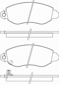 FÉKBETÉT 05P775