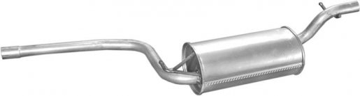Ford kipufogó közép alumínium (focus 1.4i-16v 98-02 htb,kombi)