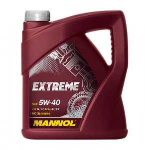 Mannol Extreme 5W40 3L Motorolaj