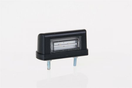 Rendszámtábla világítás kicsi téglalap (2 LED) 12V/24V (83 mm x 40 mm x 30 mm)