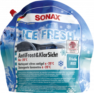 Téli szélvédőmosó 3 l (-20°C) - ice fresh