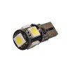 LED izzó 12V T10 fehér - 5 SMD LED canbus (5 db/csomag)