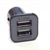Szivargyújtó dugó USB csatlakozóval 12/24v 3,1A - két bemenettel